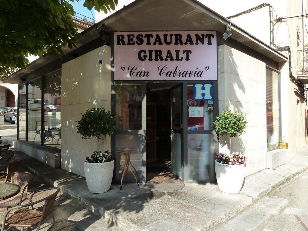 Hotel Restaurant Fonda Giralt Amer Exteriér fotografie