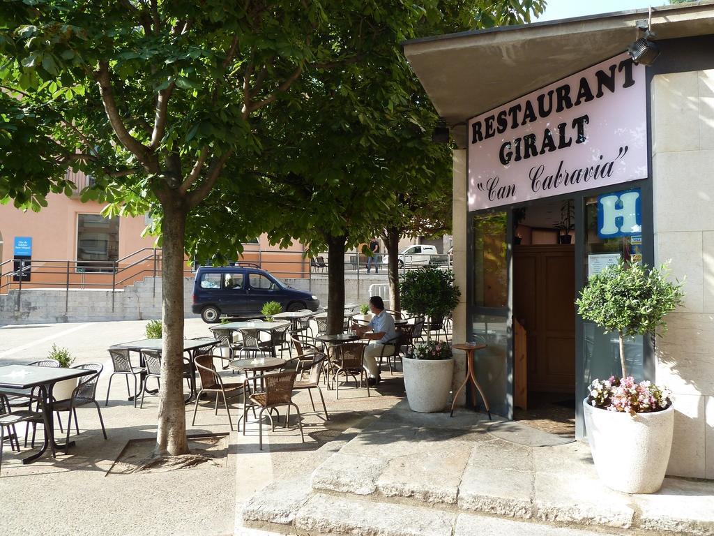 Hotel Restaurant Fonda Giralt Amer Exteriér fotografie